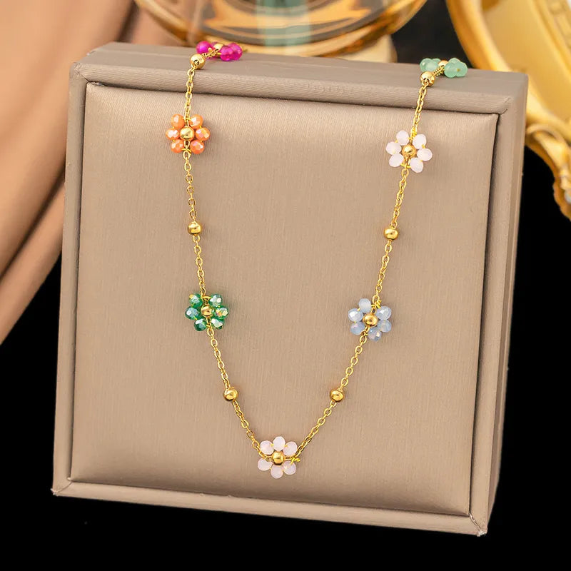 Oasis Quill Necklace for Women - 18K Gold Plated