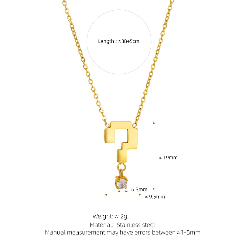 Veylora Wish Necklace for Women - 18K Gold Plated