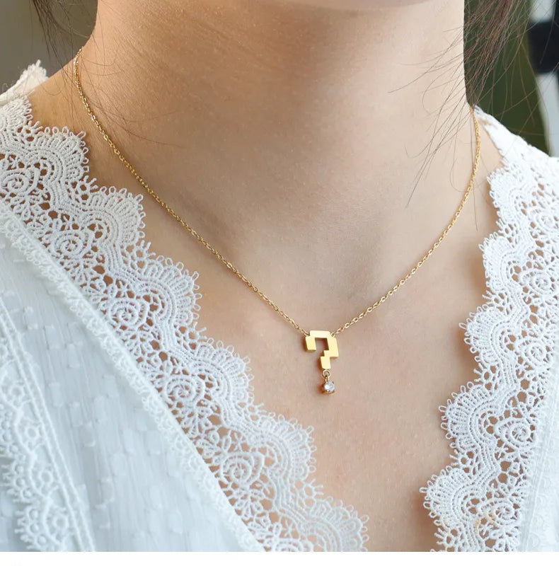 Veylora Wish Necklace for Women - 18K Gold Plated