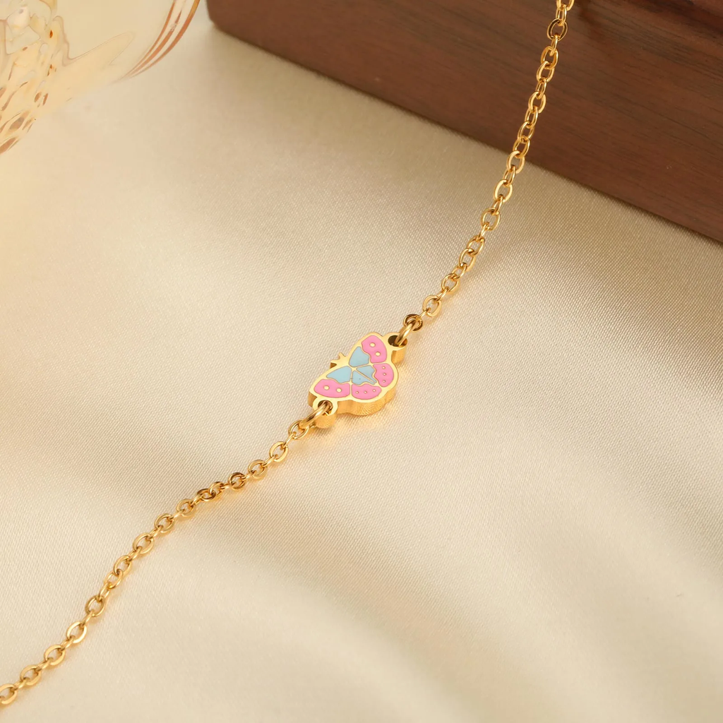 Bella Flutter Full Set Jewelry For Kids - 18K Gold Plated