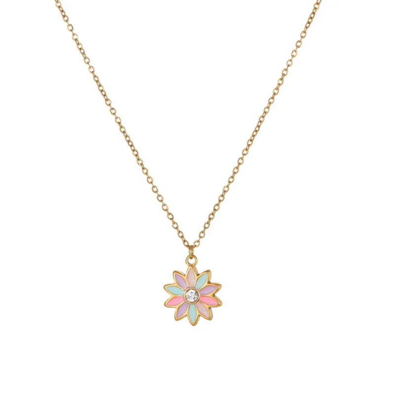 Flower Petal Charm Kids Jewelry Combo