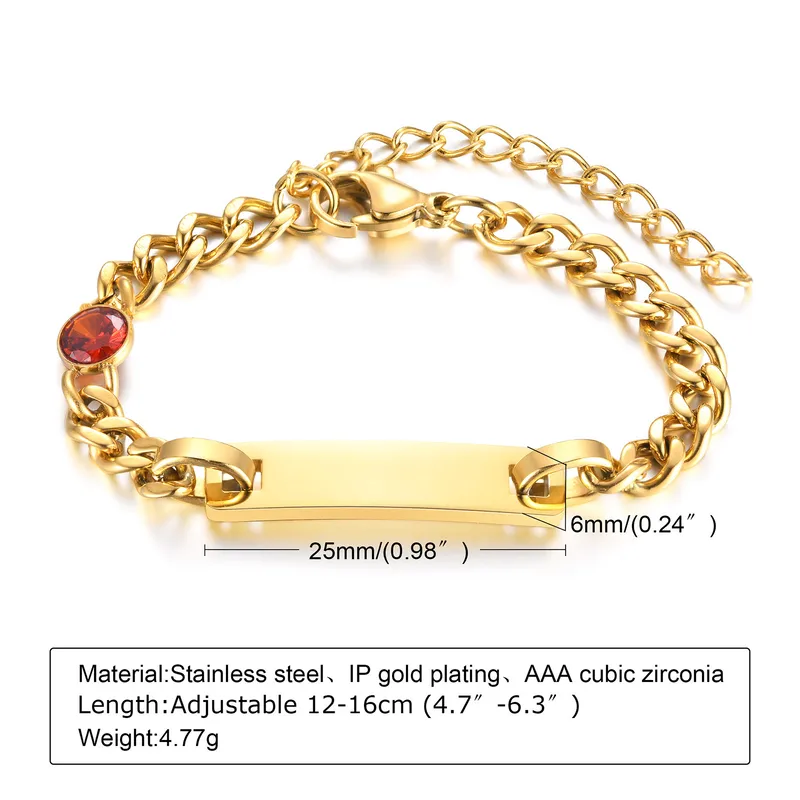 Sparkling Stone Bracelet For Kids