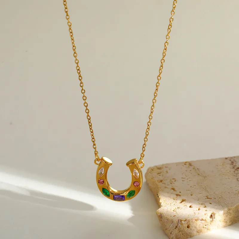 Aethel Reda Necklace for Women - 18K Gold Plated