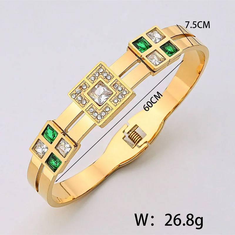 Eclat Royale Bangle For Women - 18K Gold Plated