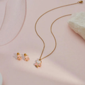 Heart & Bow Charm Kids Jewelry Combo