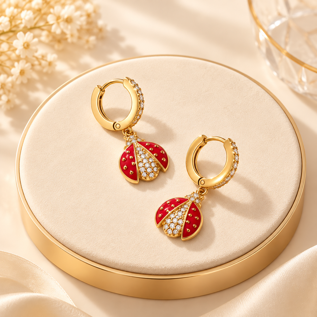 Rouge Fortune Jewelry Set For Kids - 18K Gold Plated