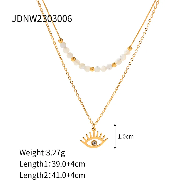 Mirelle Vision Necklace For Women - 18K Gold Plated