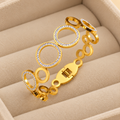 Beacon Alize Bangle for Women - 18K Gold Plated
