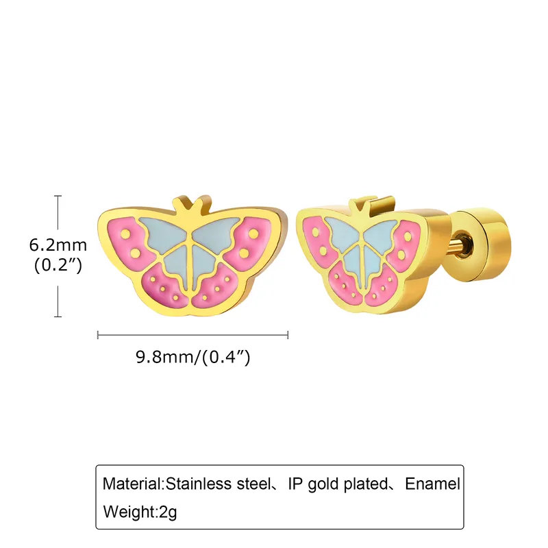 Bella Flutter Full Set Jewelry For Kids - 18K Gold Plated
