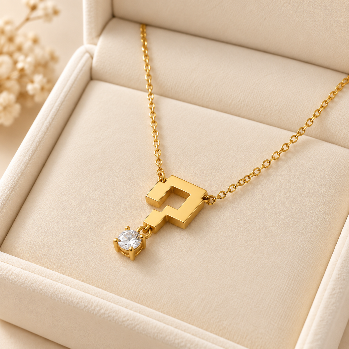 Veylora Wish Necklace for Women - 18K Gold Plated