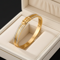 Glean Glow Bangle for Women - 18K Gold Plated