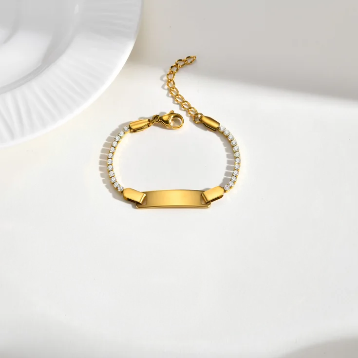 Twinkle Sparkle Bracelet For Kids - 18K Gold Plated