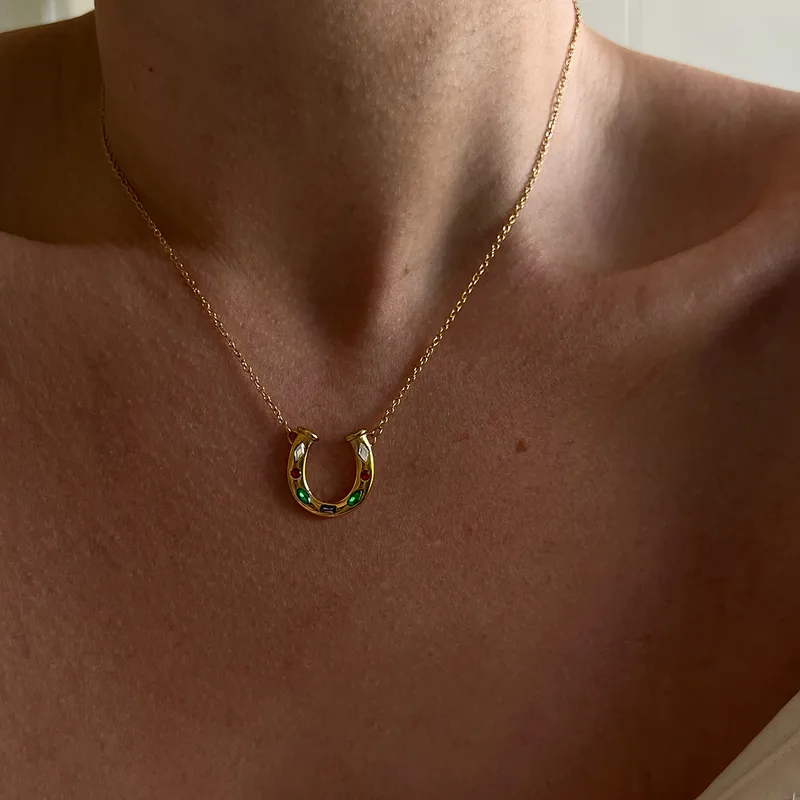 Aethel Reda Necklace for Women - 18K Gold Plated