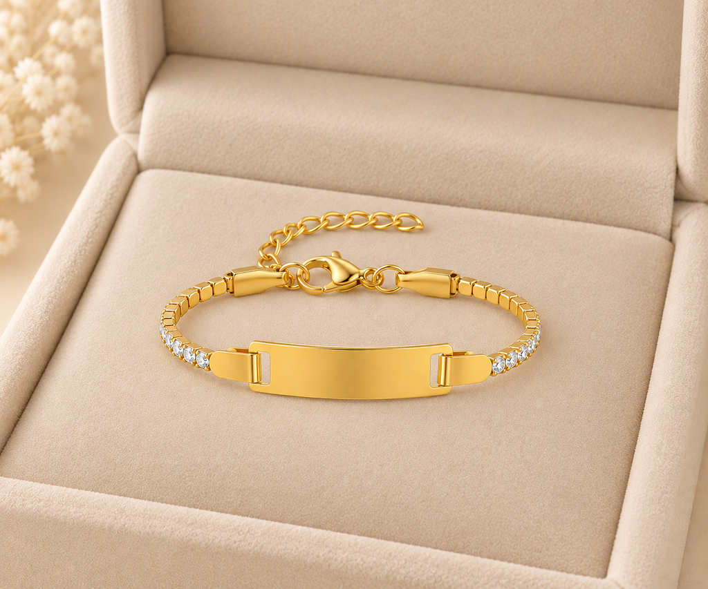 Twinkle Sparkle Bracelet For Kids - 18K Gold Plated