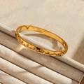 Stellar Spark Bangle for Women - 18K Gold Plated