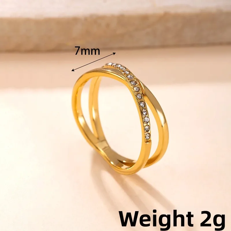 Elara Grace Ring for Women - 18K Gold Plated