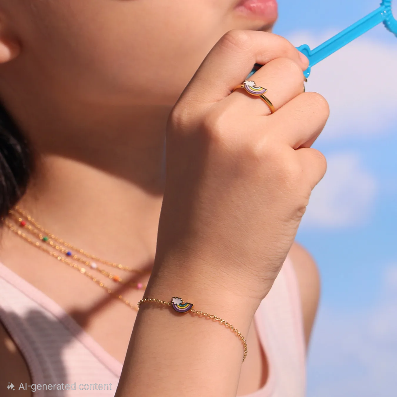 Rainbow Dream Ring For Kids