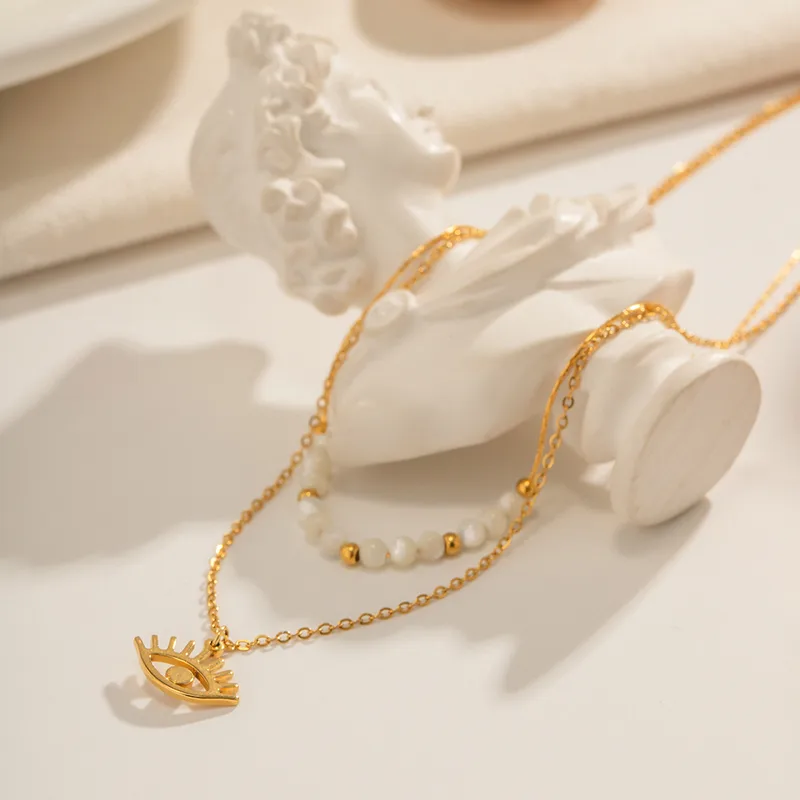 Mirelle Vision Necklace For Women - 18K Gold Plated