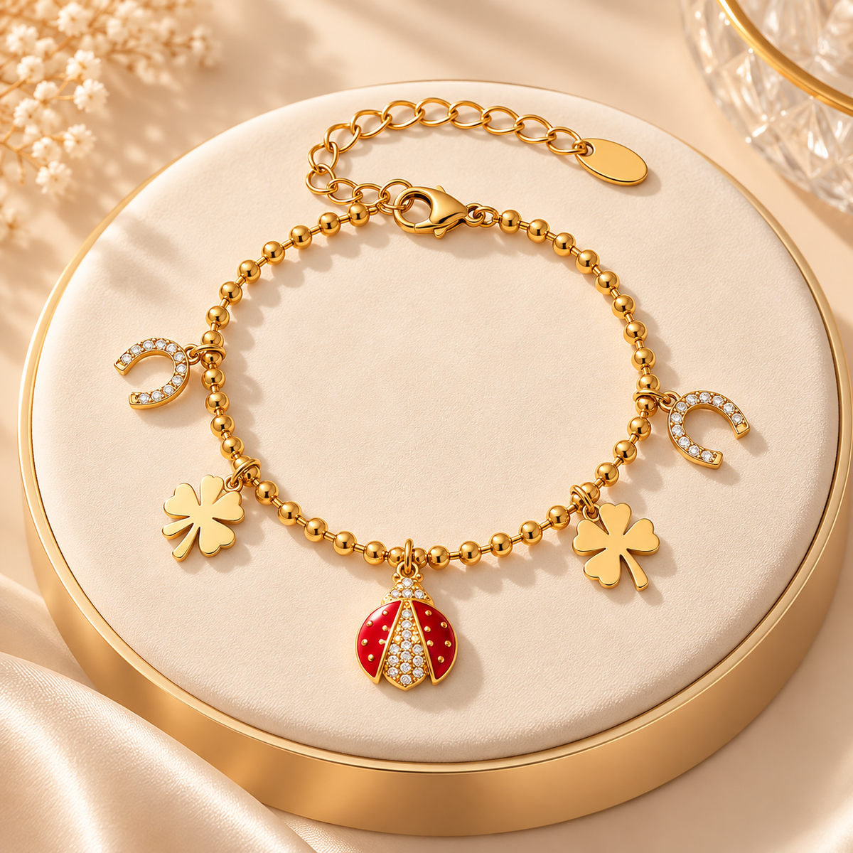 Rouge Fortune Jewelry Set For Kids - 18K Gold Plated