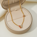 Farfalla Dolce Necklace For Kids - 18K Gold Plated