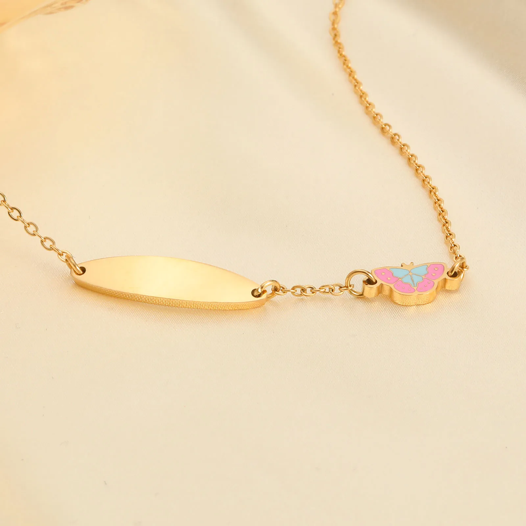 Bella Flutter Full Set Jewelry For Kids - 18K Gold Plated