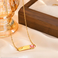 Crown Charm Necklace For Girls