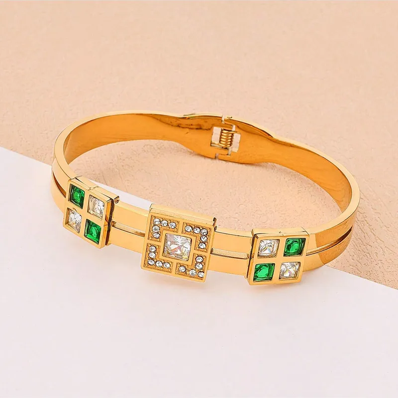 Eclat Royale Bangle For Women - 18K Gold Plated