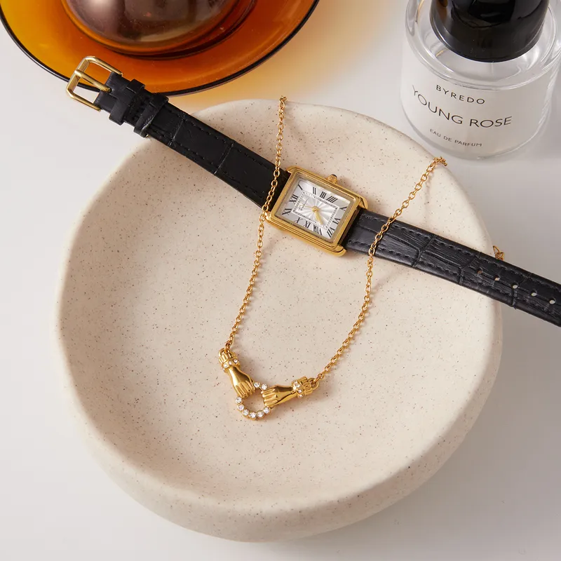 Golden Promise Necklace For Women - 18K Gold Plated