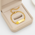 Honey Flower Bracelet For Kids - 18K Gold Plated