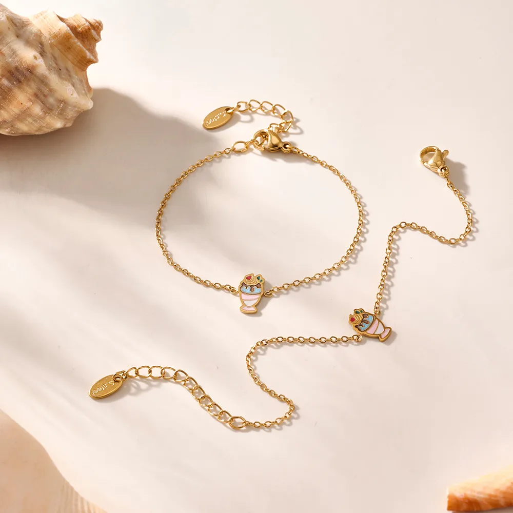 Frosty Sundae Full Set Jewelry for Kids - 18K Gold Plated