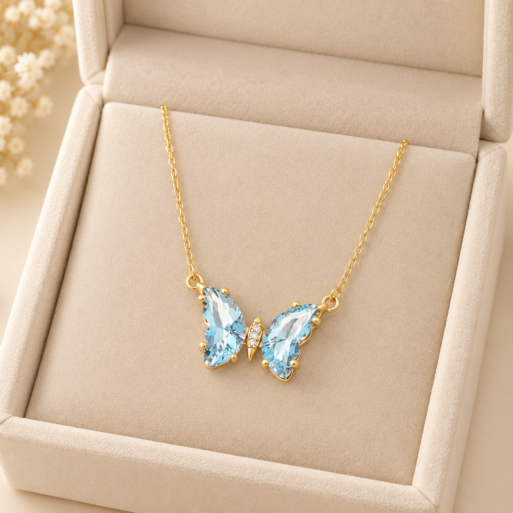 Emeric Mirage Necklace for Women - 18K Gold Plated