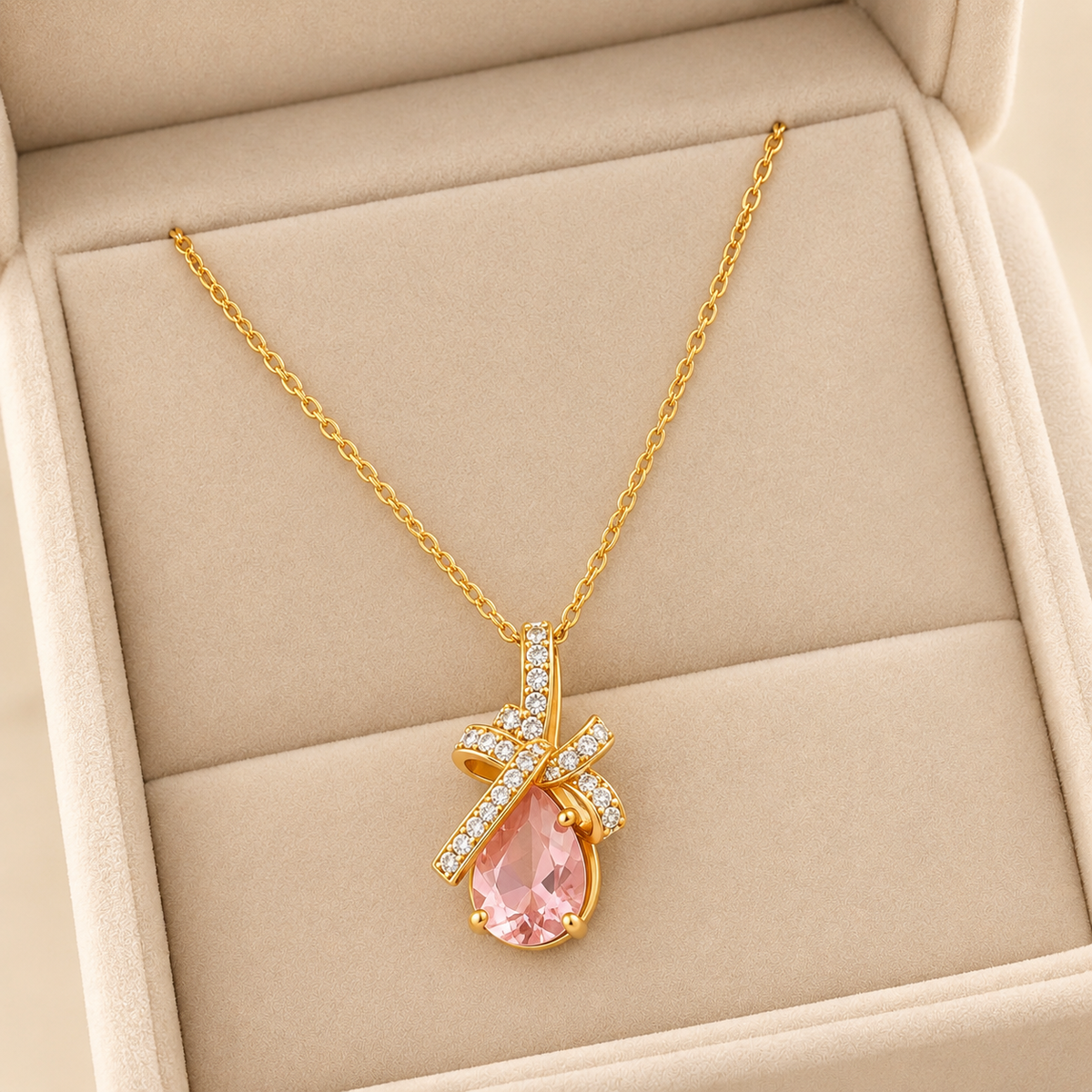 Jilt Vane Necklace for Women - 18K Gold Plated