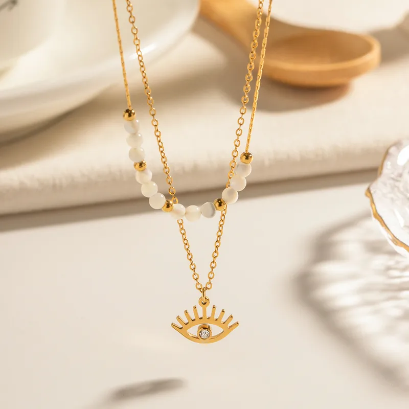 Mirelle Vision Necklace For Women - 18K Gold Plated