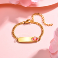 Crown Charm Kids Bracelet
