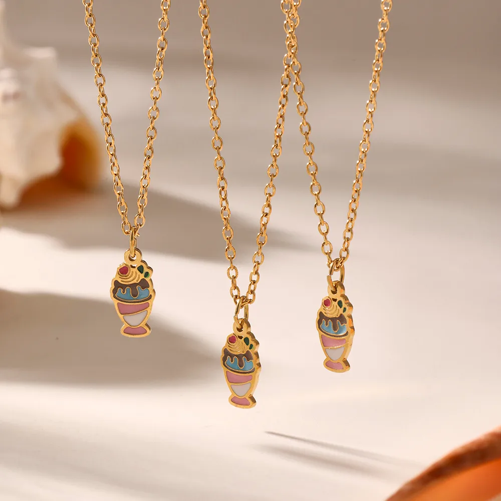 Frosty Sundae Full Set Jewelry for Kids - 18K Gold Plated