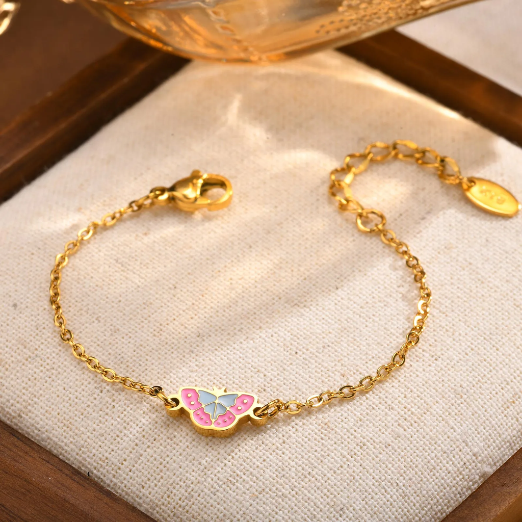 Bella Flutter Full Set Jewelry For Kids - 18K Gold Plated