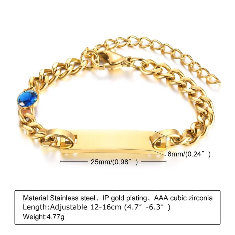 Sparkling Stone Bracelet For Kids