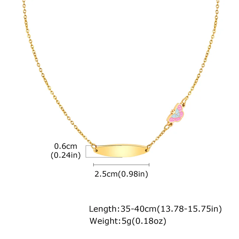 Bella Flutter Full Set Jewelry For Kids - 18K Gold Plated