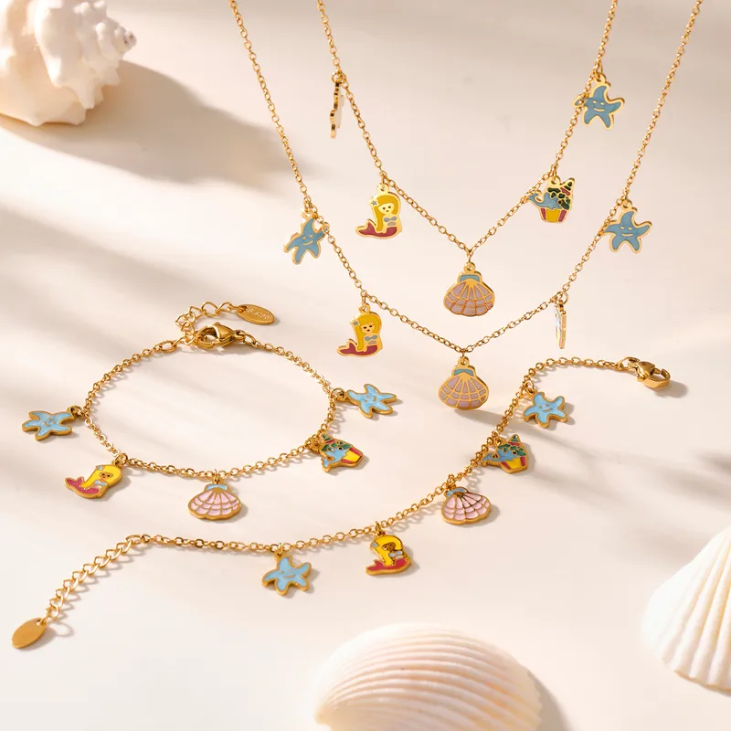Ocean Treasures Charm Set