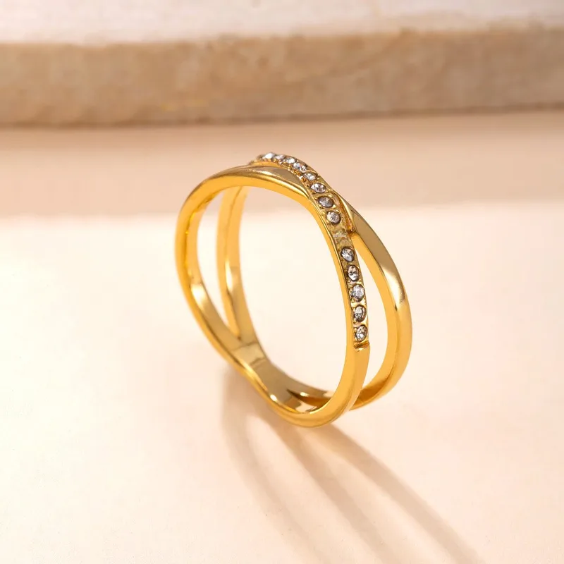 Elara Grace Ring for Women - 18K Gold Plated